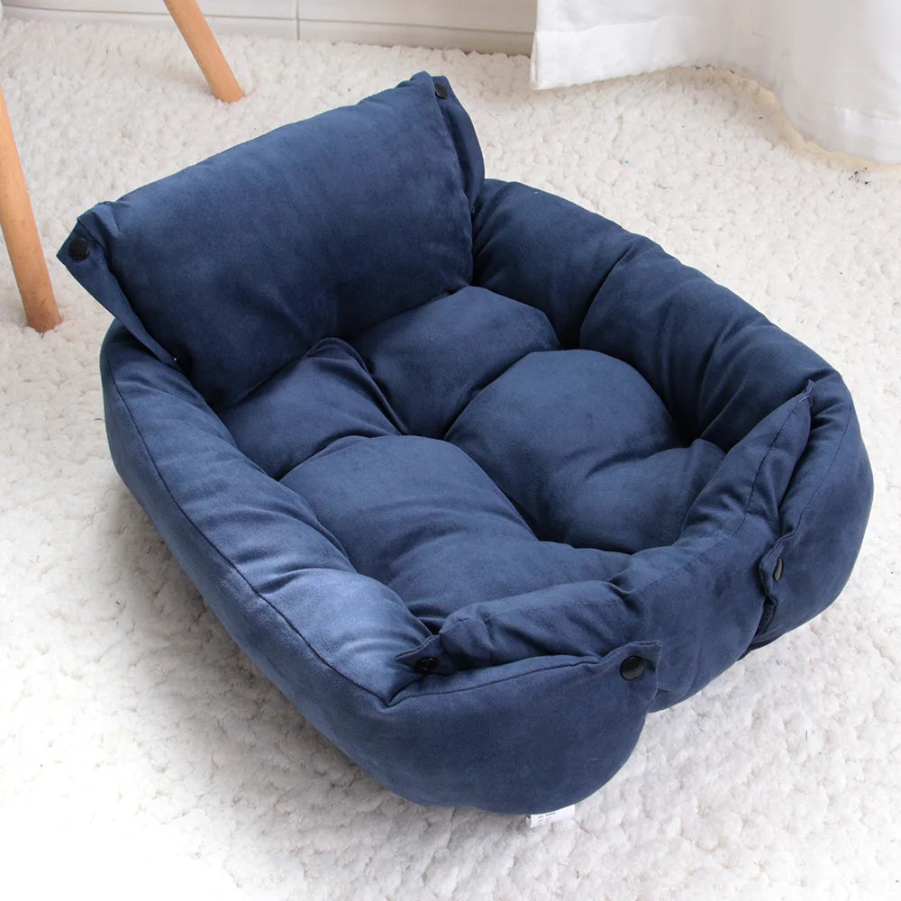 SnuggleNest All-in-One Pet Bed 🐾